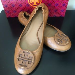 Tory Burch Leather Ballet Flats